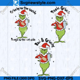 Grinch Character SVG Designs