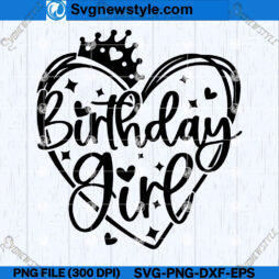 Birthday Girl SVG Designs