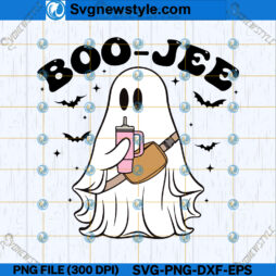 Boo Jee Ghost Candle Halloween SVG Designs
