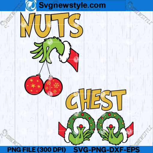 Chest Nuts SVG Design