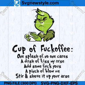 Cup of Fuckoffee SVG Designs