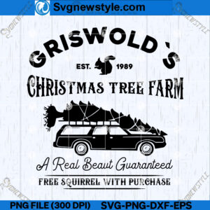 Griswold's Christmas Tree Farm SVG Designs