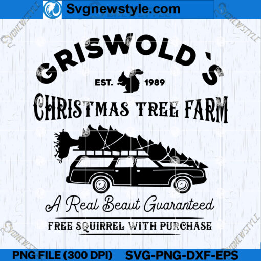 Griswold's Christmas Tree Farm SVG Designs