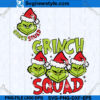 Grinch Squad SVG Design