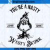 Grinch Wasty Skunk SVG