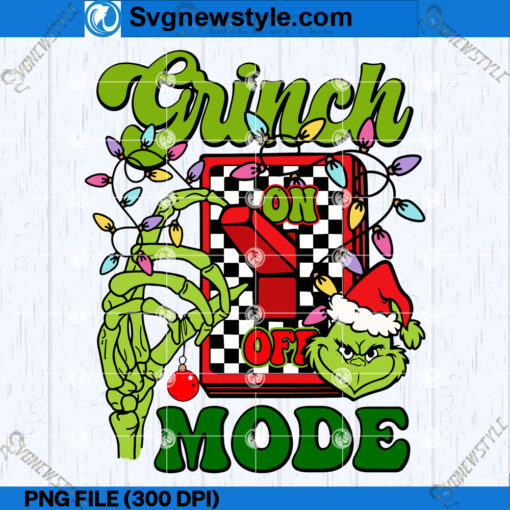 Christmas Grinch Mode PNG