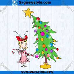 Holiday Grinch Tree SVG