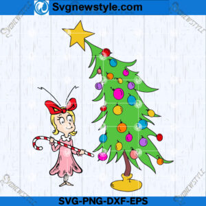 Holiday Grinch Tree SVG