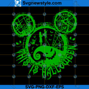 Halloween Nightmare SVG Design