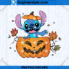 Stitch Pumpkin Halloween PNG