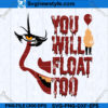 You'll float Too SVG Design