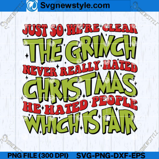 Grinch Era Christmas SVG Designs