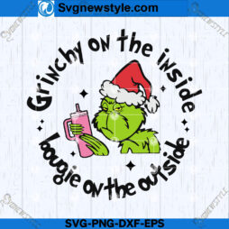 Green Guy Holiday Tumbler SVG