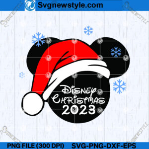 Mickeys Very Merry Christmas SVG Designs