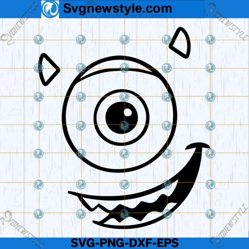 Halloween Monster SVG, Monster Character SVG, Digital Cut File