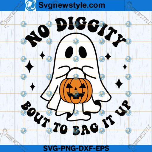 No Diggity Bout To Bag It Up SVG File