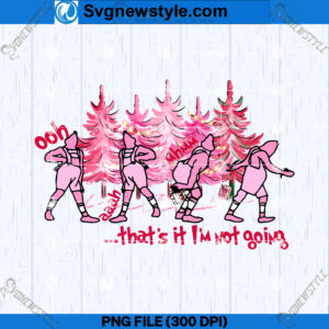 Pink Christmas Grinch PNG