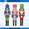 Pink Nutcrackers Christmas PNG