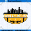 Pittsburgh Skyline SVG Design