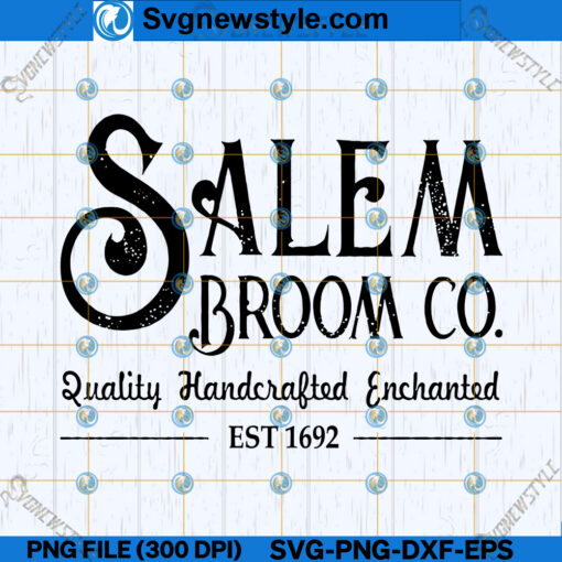 Salem Broom Company SVG Design