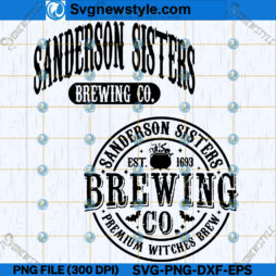 Sanderson Sister Brewing Co SVG Designs