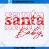 Christmas Santa Baby SVG