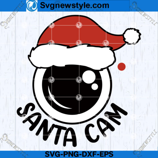 Santa Cam SVG