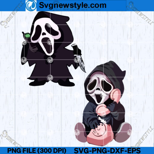 Horror Scream PNG Designs Bundle