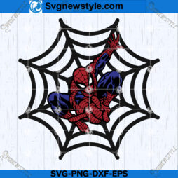 Spiderman Vector Art SVG