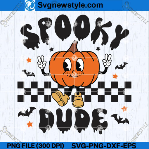 Spooky Dude SVG Design