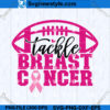 Tackle Breast Cancer SVG PNG