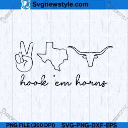 Texas Longhorn Head SVG Design