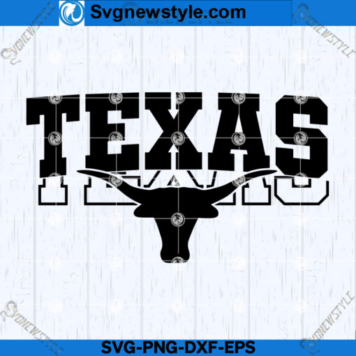 Texas Longhorns SVG File