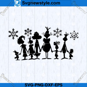 Green Christmas SVG Design