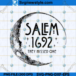 They Missed One Salem 1692 SVG Design