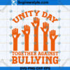 Unity Day Together Against Bullying SVG