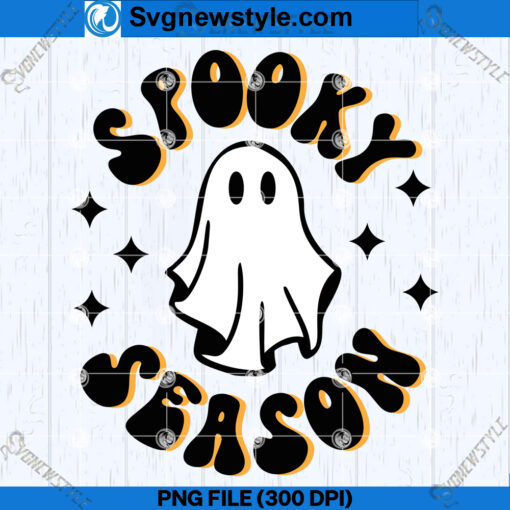 Halloween Spooky Season SVG Design
