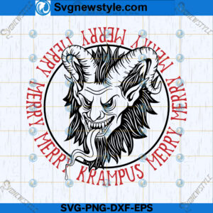 Christmas Krampus SVG PNG