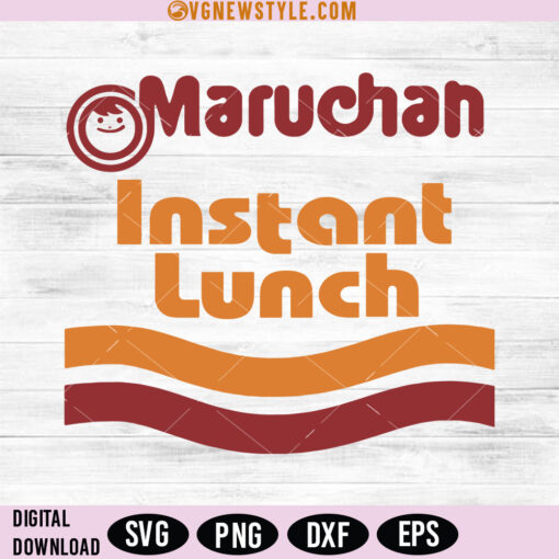 Instant Noodles Lunchtime SVG