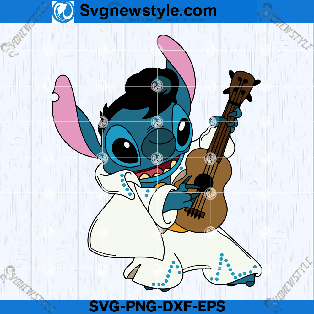 Elvis Stitch SVG
