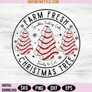 Holiday Cake Designs SVG