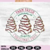 Farm Fresh Christmas Tree SVG PNG