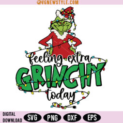 Grinchy Today Clipart PNG