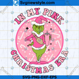 Pink Christmas Era SVG