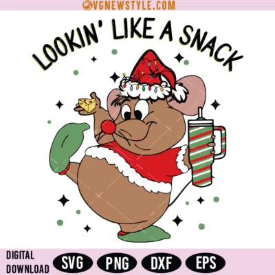 Lookin' Like A Snack Gus Christmas SVG