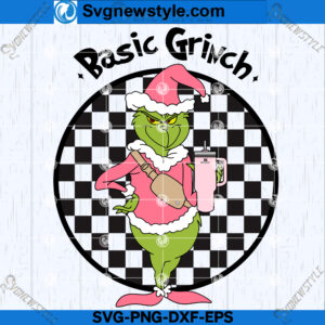 Mean Green Guy Christmas SVG