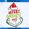 Merry Grinch SVG
