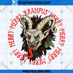 Merry Krampus Nordic PNG