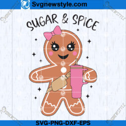 Gingerbread Stanley Tumbler Fanny Pack svg