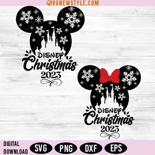 Bundle Magic Mouse Christmas SVG